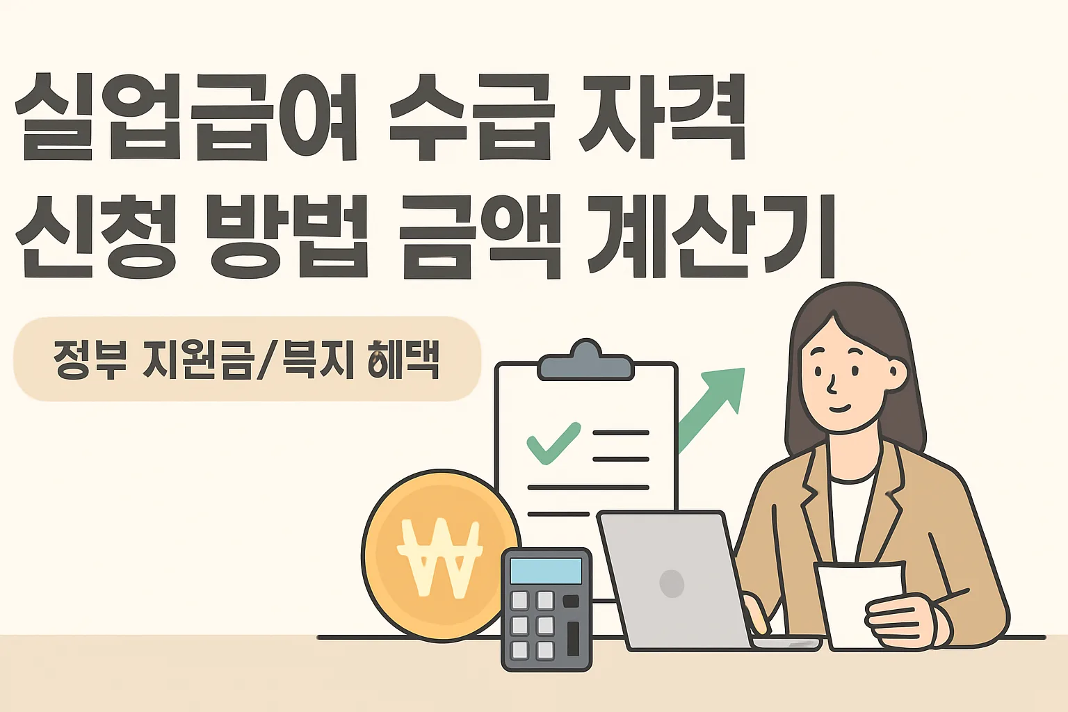 실업급여 수급 자격·신청 방법·금액 계산기 총정리