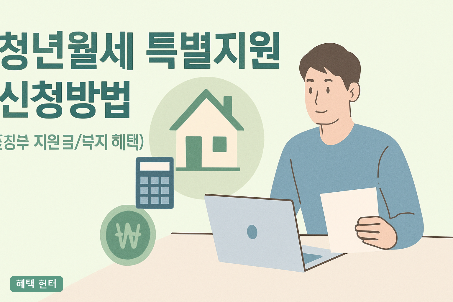 청년월세 특별지원, 신청방법 다 맞았는데 '이 한 줄' 때문에 반려됩니다 (2026 자격·소득 함정)**